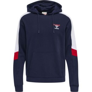 Bluza z kapturem Hummel IC Claude. Niebieskie bluzy Hummel, xl, bez wzorów, z kapturem. W wyprzedaży za 183,95 zł.