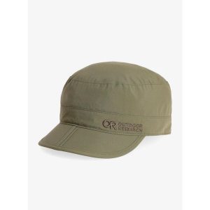 Czapka z daszkiem Outdoor Research Radar Pocket Cap. Zielone czapki OUTDOOR RESEARCH, bez wzorów, sportowe. Za 96,99 zł.