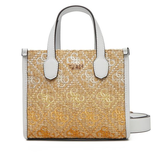 Torebka Guess. Białe torebki klasyczne Guess, z aplikacjami, bez dodatków. Za 279,99 zł.