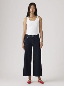 Levi's Dżinsy - Relaxed fit - w kolorze granatowym rozmiar: W29/L27. Niebieskie jeansy Levi's®, z aplikacjami. Za 224,77 zł.