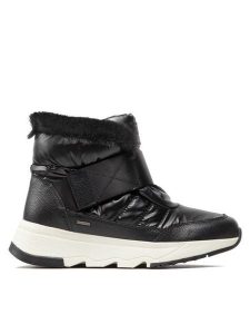 Geox Śniegowce D Falena B Abx A D26HXA 0FUFE C9999 Czarny. Czarne buty zimowe Geox, z materiału, bez obcasa, bez zapięcia. Za 719,99 zł.