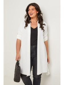 Curvy Lady Kardigan w kolorze białym rozmiar: 40/42. Białe kardigany Curvy Lady. Za 92,21 zł.