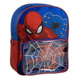 Plecak szkolny Spider-Man Ciemnoniebieski. Niebieskie plecaki spiderman. Za 72,10 zł.