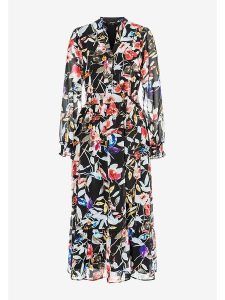 More & More Sukienka w kolorze czarnym ze wzorem rozmiar: 38. Czarne sukienki More & More, bez wzorów, bez kołnierzyka, bez ramiączek, maxi. Za 232,95 zł.