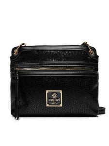 Monnari Torebka BAG5910 Czarny. Czarne listonoszki Monnari, bez wzorów, ze skóry, bez dodatków. Za 129,99 zł.