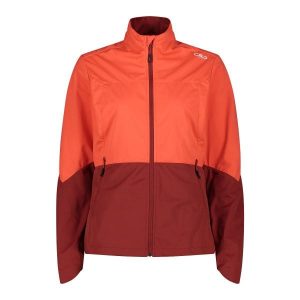 Damska kurtka wodoodporna CMP. Czerwone kurtki CMP, bez wzorów, bez kaptura. Za 441,35 zł.