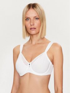 Triumph Biustonosz z fiszbiną True Shape Sensation 10186010 Biały. Białe biustonosze Triumph, bez wzorów, z syntetyku. Za 149,99 zł.