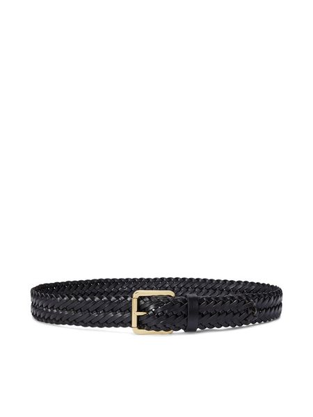 LAUREN RALPH LAUREN Pasek 412968766001 Czarny. Czarne paski Lauren Ralph Lauren, bez wzorów, ze skóry. Za 282,99 zł.