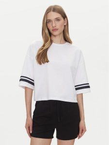 ONLY T-Shirt Paloma 15351935 Biały Regular Fit. Białe t-shirty ONLY, m, bez wzorów, z syntetyku, bez kołnierzyka, bez ramiączek. Za 59,99 zł.