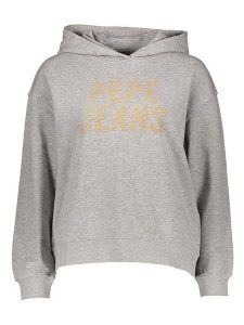 Pepe Jeans Bluza w kolorze szarym rozmiar: L. Szare bluzy Pepe Jeans, l, bez wzorów, z bawełny, z kapturem. Za 114,17 zł.