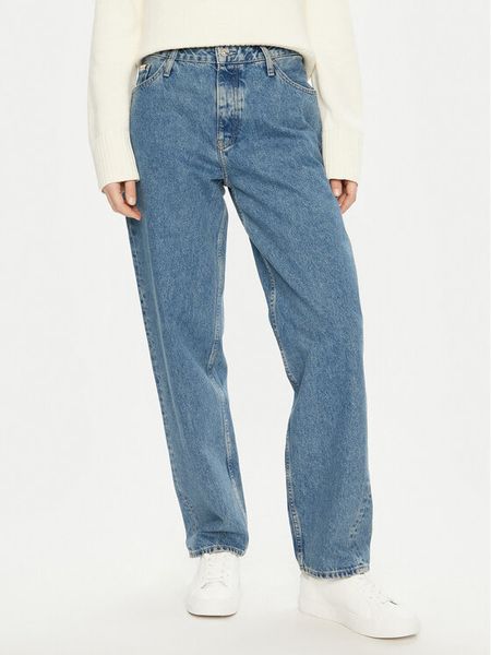 Calvin Klein Jeans Jeansy 90's J20J224552 Niebieski Loose Fit. Niebieskie jeansy Calvin Klein Jeans, bez wzorów, z bawełny. Za 309,99 zł.