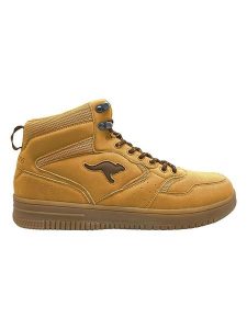Kangaroos Sneakersy "K-Watch Bliz" w kolorze jasnobrązowym rozmiar: 43. Brązowe trampki KangaROOS, bez wzorów, z materiału, za kostkę, bez zapięcia. Za 192,33 zł.
