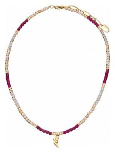 U.S. Polo Assn. Pozłacany naszyjnik z opalami - dł. 36,5 cm rozmiar: onesize. Różowe naszyjniki U.S. Polo Assn., z opalem, metalowe. Za 150,02 zł.