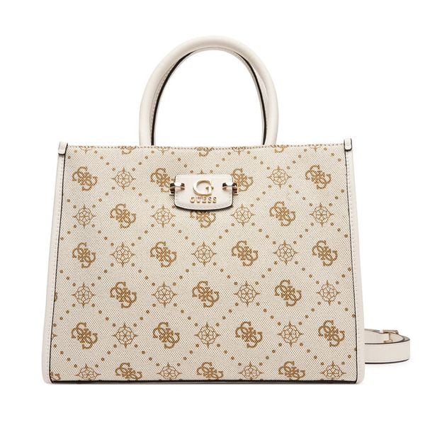 Torebka Guess. Brązowe torebki klasyczne Guess, z aplikacjami, bez dodatków. Za 429,99 zł.