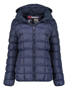 Geographical Norway Kurtka pikowana "Babette" w kolorze granatowym rozmiar: XXL. Niebieskie kurtki Geographical Norway, xxl, bez wzorów, bez kaptura. Za 243,27 zł.