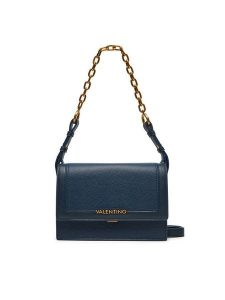 Valentino Torebka Ushuaia VBS8G509 Granatowy. Niebieskie torebki klasyczne Valentino, bez wzorów, ze skóry, bez dodatków. Za 429,99 zł.