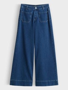 Someday Dżinsy - Wide Leg fit - w kolorze granatowym rozmiar: 42. Niebieskie jeansy someday., bez wzorów. Za 195,97 zł.