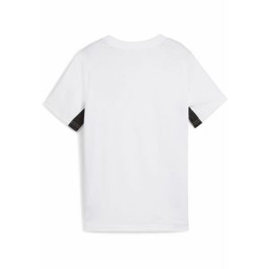 Młodzieżowa koszulka Active Sports z grafiką PUMA White. Biała bluzki Puma, m, bez wzorów, z gumy, młodzieżowe, bez kołnierzyka, bez ramiączek. Za 99,00 zł.