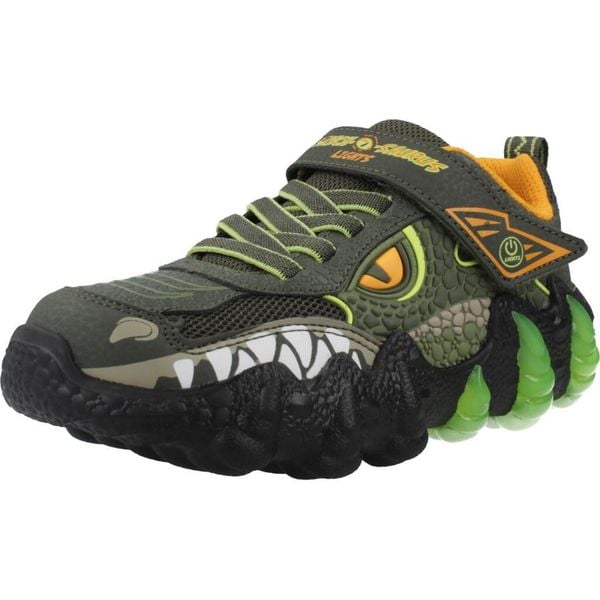 Buty SKECHERS SAURUS LIGHTS 2.0 Zielony. Zielone buty trekkingowe Skechers, z syntetyku, bez zapięcia. Za 280,99 zł.