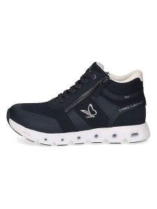 Caprice Sneakersy w kolorze granatowym rozmiar: 38. Niebieskie trampki Caprice, bez wzorów, za kostkę, bez zapięcia. Za 228,38 zł.
