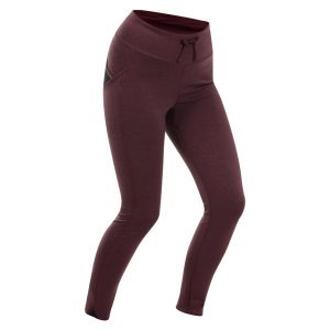 Legginsy turystyczne damskie Quechua NH100. Czarne legginsy QUECHUA, bez wzorów, z elastanu, z podwyższonym stanem. Za 99,99 zł.