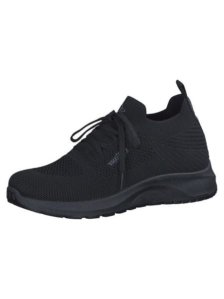 S.Oliver Sneakersy w kolorze czarnym rozmiar: 41. Czarne trampki s.Oliver, bez wzorów, z materiału, bez zapięcia. Za 105,14 zł.