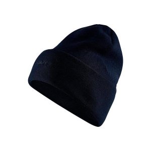Termiczna czapka Craft Core Essence. Niebieskie czapki Craft, bez wzorów. Za 123,00 zł.