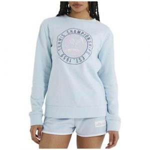 Bluza sportowa damska Ellesse Antichi. Niebieskie bluzy Ellesse, m, bez wzorów, bez kaptura. Za 195,00 zł.