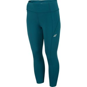 Legginsy treningowe damskie SPDF305 - morska zieleń. Legginsy marki 4f. Za 119,99 zł.