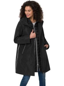 Heine Kurtka przejściowa 3in1 w kolorze czarnym rozmiar: 36. Czarne kurtki Heine, bez wzorów, bez kaptura. Za 239,99 zł.