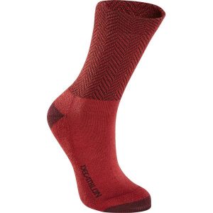 Skarpetki rowerowe Van Rysel 500 zimowe. Czarne skarpetki VAN RYSEL, bez wzorów, z elastanu. Za 34,99 zł.