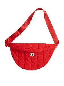MOSS COPENHAGEN Saszetka w kolorze czerwonym - 37 x 17 cm rozmiar: onesize. Czerwone nerki i saszetki Moss Copenhagen, bez wzorów, z materiału. Za 144,92 zł.