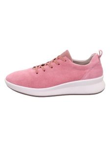 Legero Skórzane sneakersy "Light" w kolorze jasnoróżowym rozmiar: 38,5. Różowe trampki Legero, bez wzorów, bez zapięcia. Za 223,99 zł.