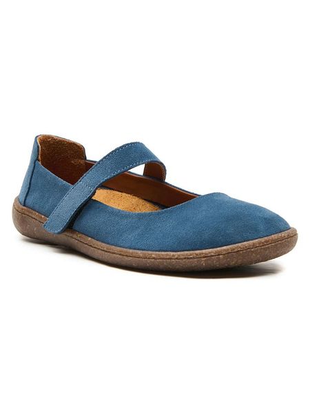 Comfortfusse Skórzane baleriny "Jeylo" w kolorze niebieskim rozmiar: 40. Niebieskie balerinki Comfortfüße, bez wzorów, bez obcasa, bez zapięcia. Za 254,95 zł.