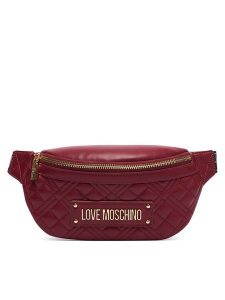LOVE MOSCHINO Nerka JC4003PP1PLA0552 Bordowy. Czerwone nerki i saszetki LOVE MOSCHINO, bez wzorów, ze skóry. Za 679,99 zł.