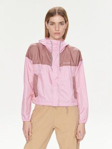Columbia Wiatrówka Flash Challenger™ 1989511 Różowy Relaxed Fit. Czerwone kurtki Columbia, xl, bez wzorów, z syntetyku, bez kaptura. Za 329,99 zł.