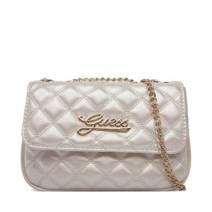 Torebka Guess. Listonoszki Guess, z aplikacjami, bez dodatków. Za 299,99 zł.