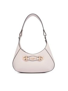 Guess Torebka Mimina HWBG80 15180 Biały. Białe torebki klasyczne Guess, z aplikacjami, ze skóry, bez dodatków. Za 309,99 zł.