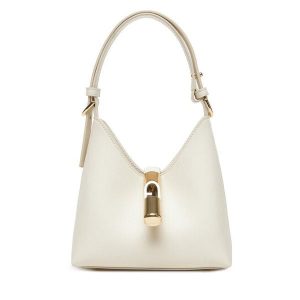 Torebka Furla. Białe torebki klasyczne Furla, bez wzorów, bez dodatków. Za 589,99 zł.
