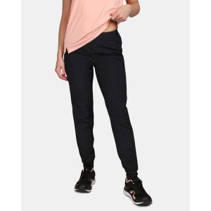Damskie spodnie do biegania Kilpi HEYES-W. Czarne spodnie dresowe Kilpi, l, bez wzorów, z dresówki. Za 254,99 zł.
