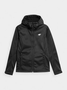 4F Kurtka softshell wiatroodporna membrana 5000 damska XS. Szare kurtki 4f, m, bez wzorów, z softshellu, bez kaptura. Za 299,99 zł.
