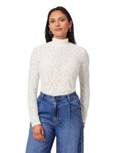 Scotch & Soda Koszulka w kolorze białym rozmiar: L. Białe bluzki Scotch & Soda, l, bez wzorów, bez kołnierzyka, bez ramiączek. Za 118,01 zł.