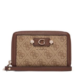 Portfel Guess. Brązowe portfele Guess, z aplikacjami. Za 264,99 zł.