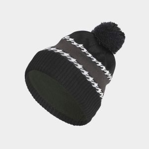 Czapka do golfa z pomponem COLD.DRY. Czapki ADIDAS, bez wzorów, z dzianiny, sportowe. Za 119,99 zł.