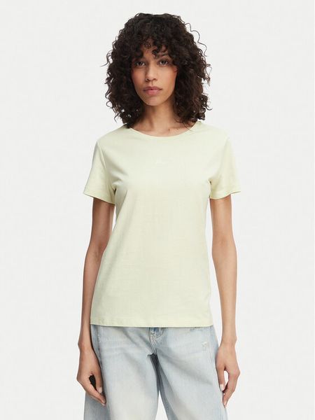 BOSS T-Shirt Elove 50554696 Zielony Slim Fit. Zielone t-shirty Boss, xl, bez wzorów, z bawełny, bez kołnierzyka, bez ramiączek. Za 206,99 zł.