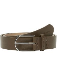 Marc O´Polo Skórzany pasek w kolorze khaki rozmiar: 90. Brązowe paski bez wzorów, z materiału. Za 184,95 zł.