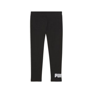 Damskie legginsy 3/4 z małym logo No. 1 ESS PUMA Black. Czarne legginsy Puma, bez wzorów, z gumy. Za 109,00 zł.