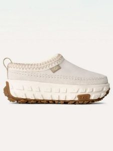 UGG Botki "Venture Daze" w kolorze kremowym ze skóry owczej rozmiar: 36. Brązowe botki Ugg, bez wzorów, ze skóry, bez obcasa, na platformie, bez zapięcia. Za 461,21 zł.