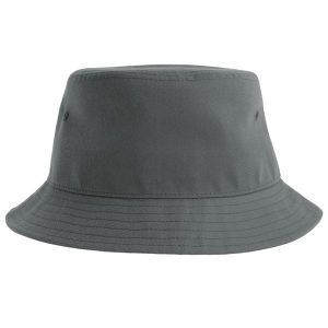 Czapka Z Daszkiem Dla Dorosłych Unisex Geo Recycled Polyester Bucket Hat. Szare czapki ATLANTIS, bez wzorów, sportowe. Za 56,99 zł.