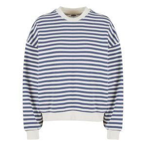 Bluza damska Urban Classics. Białe bluzy Urban Classics, bez wzorów, z bawełny, bez kaptura. Za 211,00 zł.